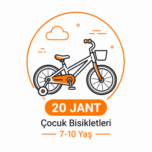 20 Jant Çocuk Bisikleti (7-10 Yaş Grubu)