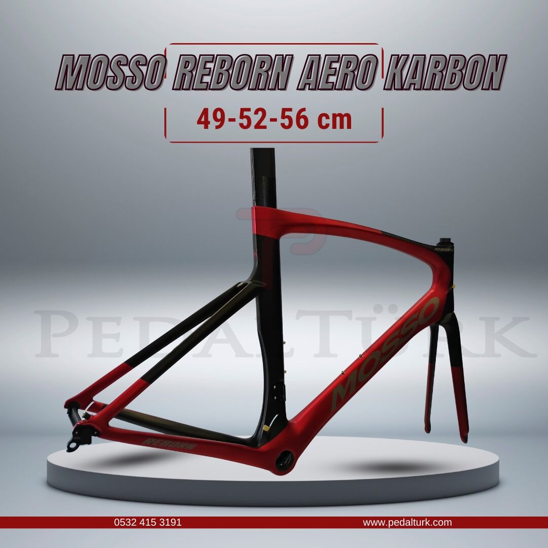 Mosso Reborn Yol Bisikleti Karbon Kadro Seti