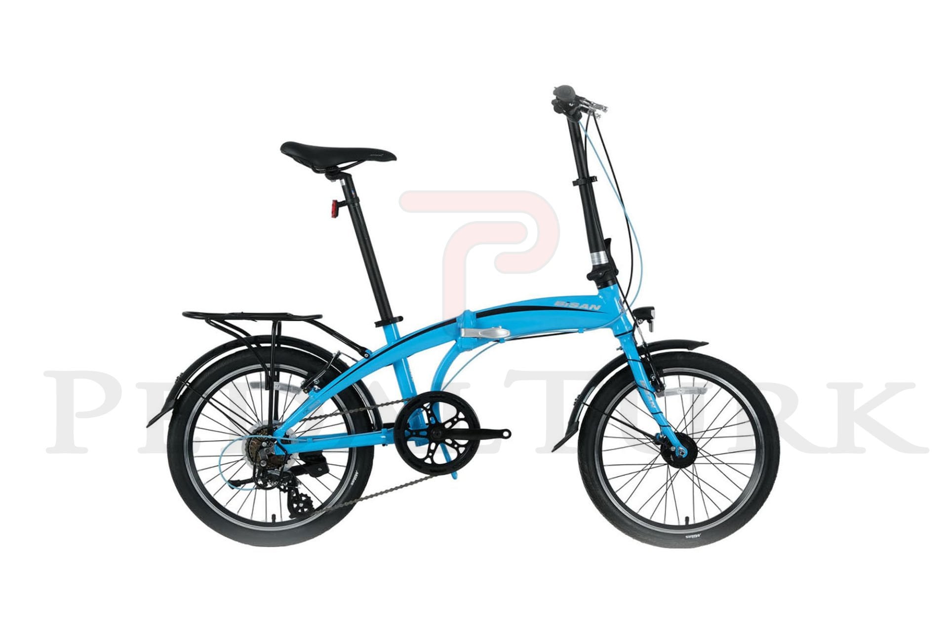 Bisan FX 3500 Altus Katlanır Bisiklet Mavi